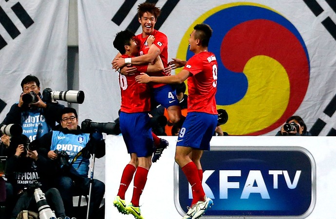 Jeong-ho Hong coreia do sul gol suiça (Foto: Agência Reuters)