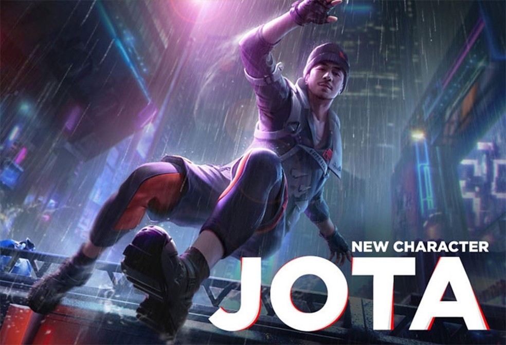 O personagem Jota foi inspirado em Joe Taslim, uma das principais celebridades da Indonésia — Foto: Divulgação/Garena