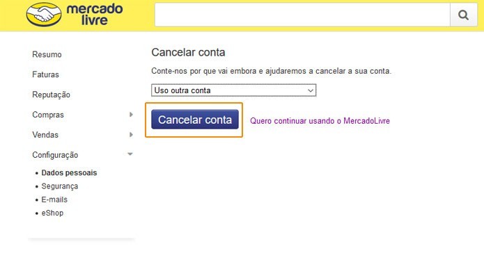 Como Excluir A Minha Conta Do Mercado Livre Noticias Techtudo Ofereca seguranca aos seus clientes com o nosso sistema de compras protegidas. como excluir a minha conta do mercado