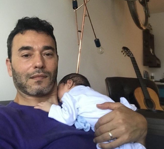 André Rizek e o filho Pedro (Foto: Reprodução Instagram)