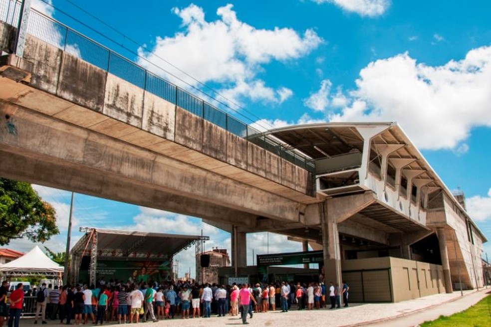 Metrofor anuncia construção de equipamento de lazer próximo à estação Juscelino Kubitschek, em Fortaleza (Foto: Ariel Gomes/Divulgação Governo do Estado do Ceará)