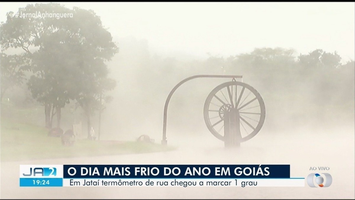 Jataí registra 5,1ºC no dia mais