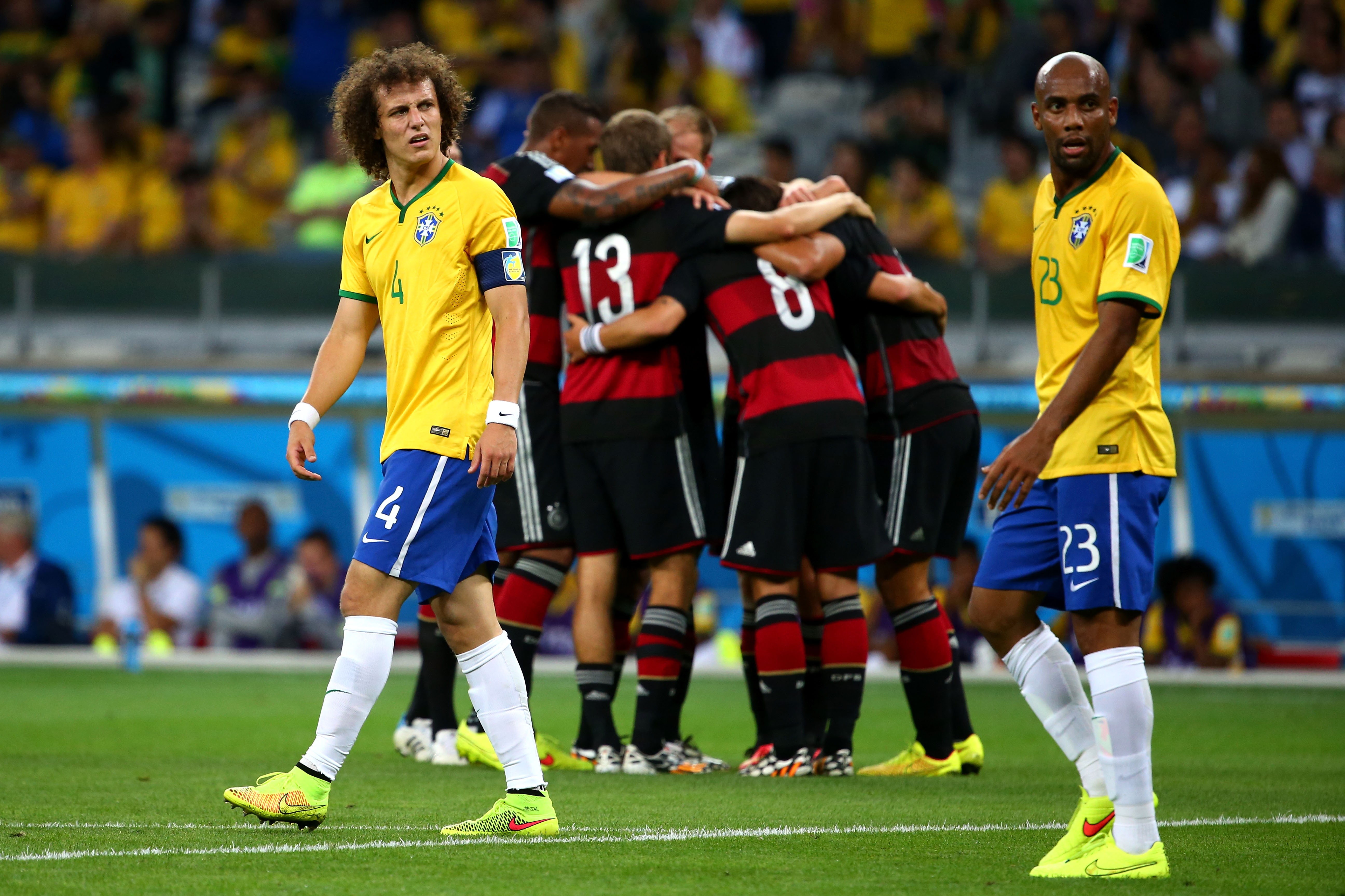 Brasil sofre a pior derrota da sua história: 7 a 1 para Alemanha  (Foto: Getty Images)