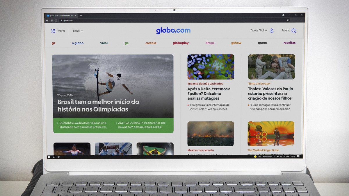 Globo.com muda visual e melhora experiência do usuário | Internet | TechTudo
