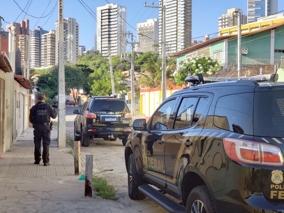 PF prende casal suspeito de tráfico de drogas em Natal — Foto: Divulgação/Polícia Federal