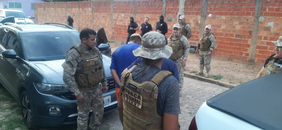 Operação prende suspeitos de praticar homicídios no Norte do Piauí — Foto: Divulgação/Polícia Civil