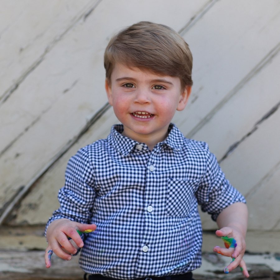 Louis, filho de Kate e William (Foto: Reprodução/Instagram)