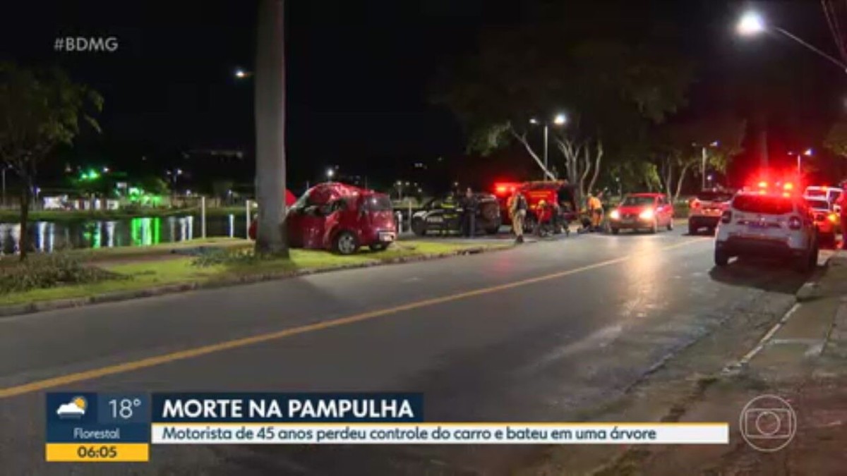 Motorista Morre Depois De Bater Carro Em árvore Na Orla Da Lagoa Da ...