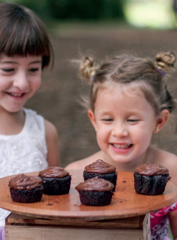 Cupcake de chocolate com especiarias (Foto: Isadora Mira)