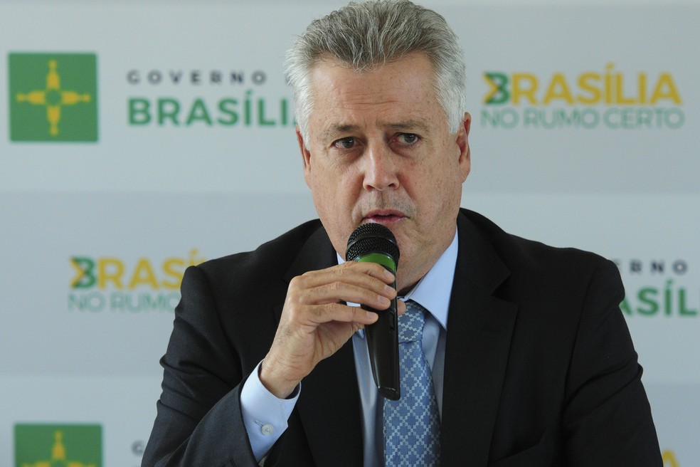 O governador Rodrigo Rollemberg em anúncio (Foto: Pedro Ventura/Agência Brasília)