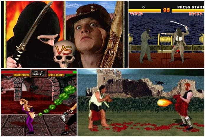 Precursor de uma geração, Mortal Kombat inspirou diversos jogos ruins (Foto: Montagem / Dario Coutinho)