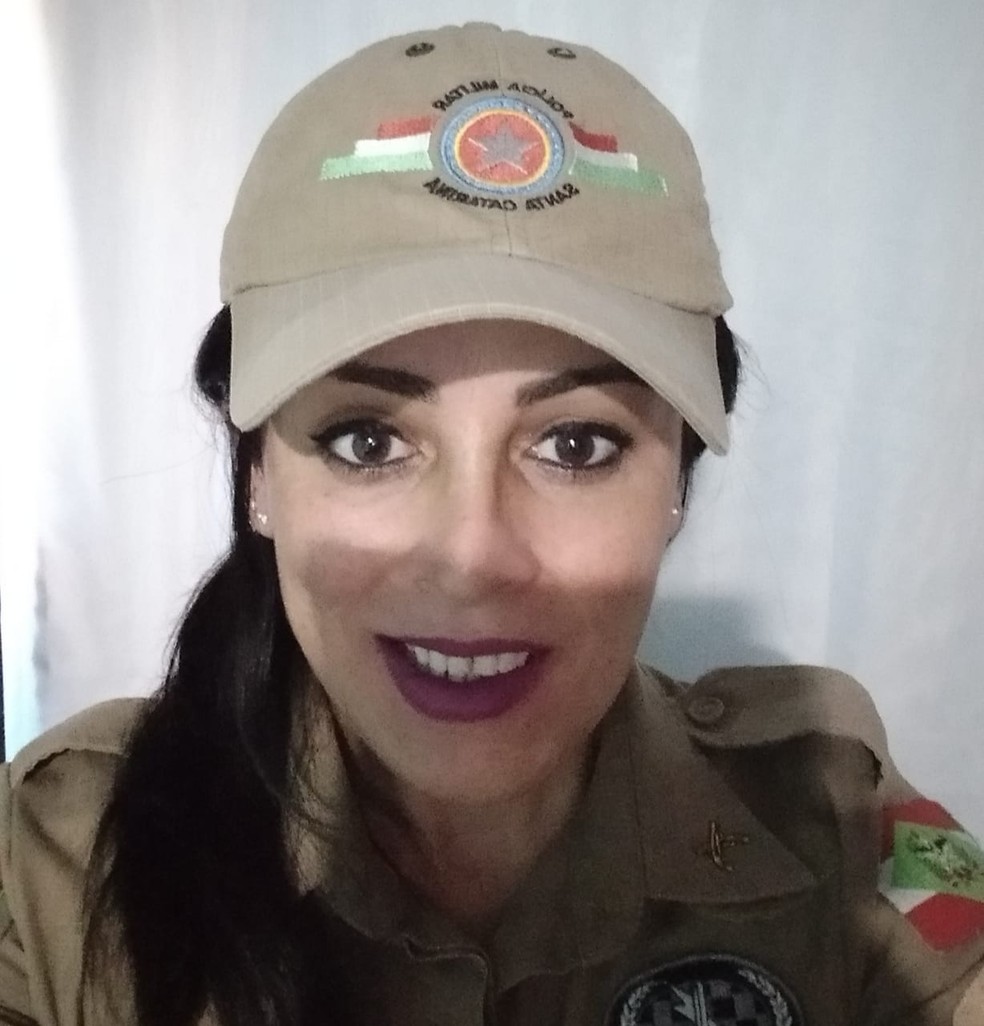 Sargento resolveu assumir sua identidade feminina no final de  2019 — Foto: Priscila Diana/Arquivo Pessoal