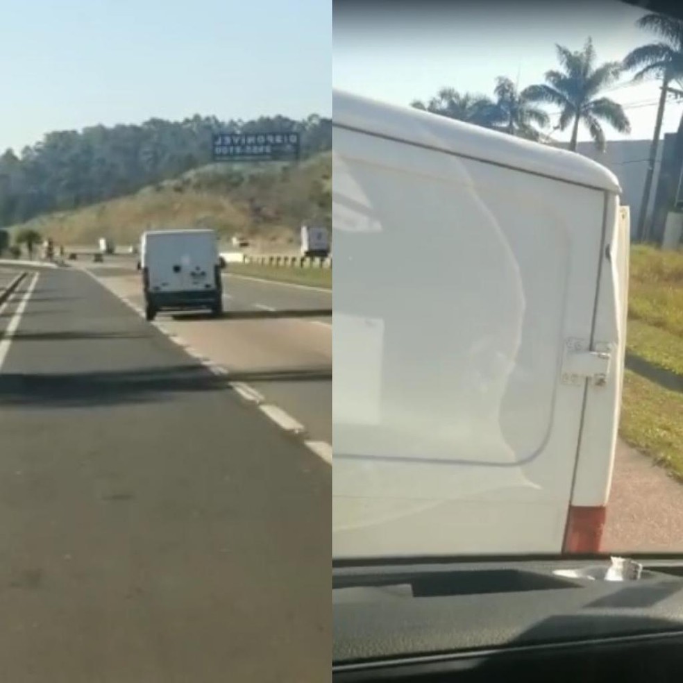 Assalto foi registrado em Jundiaí — Foto: Arquivo pessoal