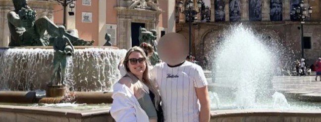 Madeleine e Jason na Espanha: ele tinha outra na Inglaterra — Foto: Reprodução/TikTok