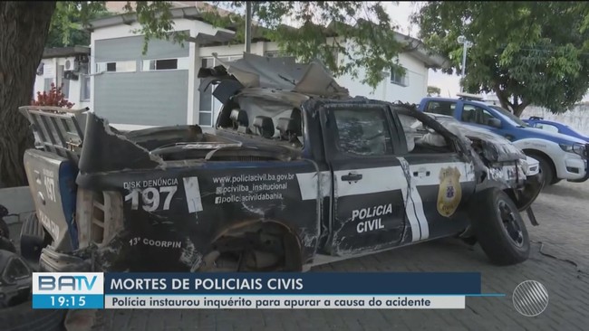 Polcia civil instala inqurito para descobrir motivo de acidente que matou dois policiais