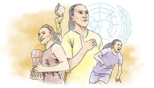 De Dois Riachos Ao Topo Do Mundo Em Seis Atos A Historia De Marta A Garota Que Virou Rainha Copa Do Mundo Feminina Ge