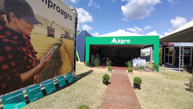 Estande do Banco Agro na Bahia Farm Show (Foto: Divulgação/Banco Agro)