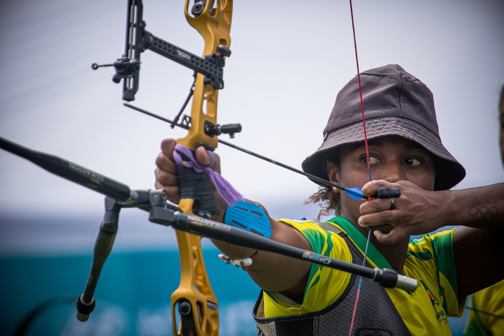 Ane Marcelle enfrenta a mexicana Ana Vazquez na próxima quinta-feira — Foto: Dean Alberga/World Archery Federation
