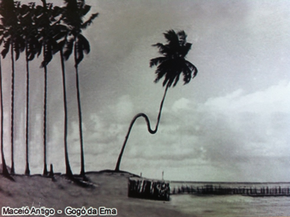 Gogó da Ema foi um marco turístico em Maceió  — Foto: Arquivo