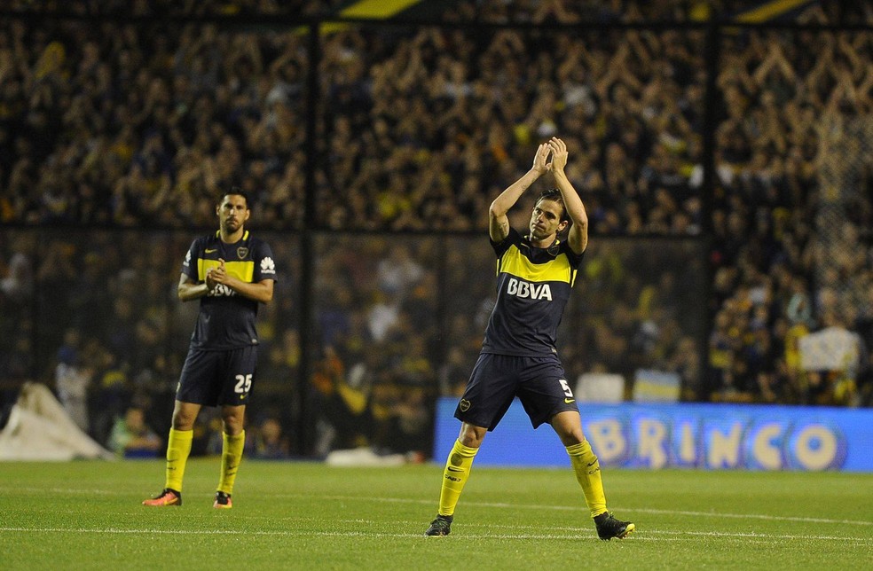 Fernando Gago volta à Argentina para rodada decisiva das eliminatórias (Foto: Divulgação/ Boca Juniors)