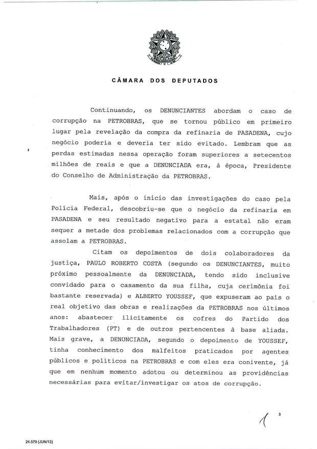 3 - Leia íntegra da decisão de Cunha que abriu processo de impeachment (Foto: Reprodução)