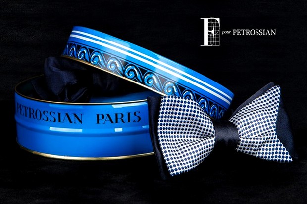 As gravatas da parceria entre a Petrossian e a Maison F (Foto: Reprodução/Facebook Maison F)