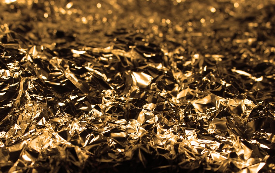 Ouro, folhas de ouro, metal nobre, commodity