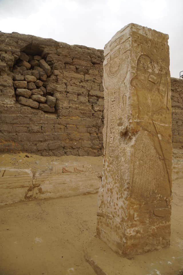 Tumba de  Ptah-M-Wia, um alto funcionário do faraó Ramsés II, foi escavada no Egito (Foto: Reprodução/Facebook/Ministry of Tourism and Antiquities)