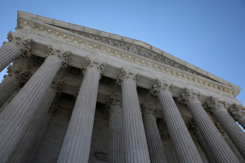 Fachada da Suprema Corte dos EUA em Washington, em foto de 2 de julho de 2020 — Foto: Jonathan Ernst/Arquivo/Reuters
