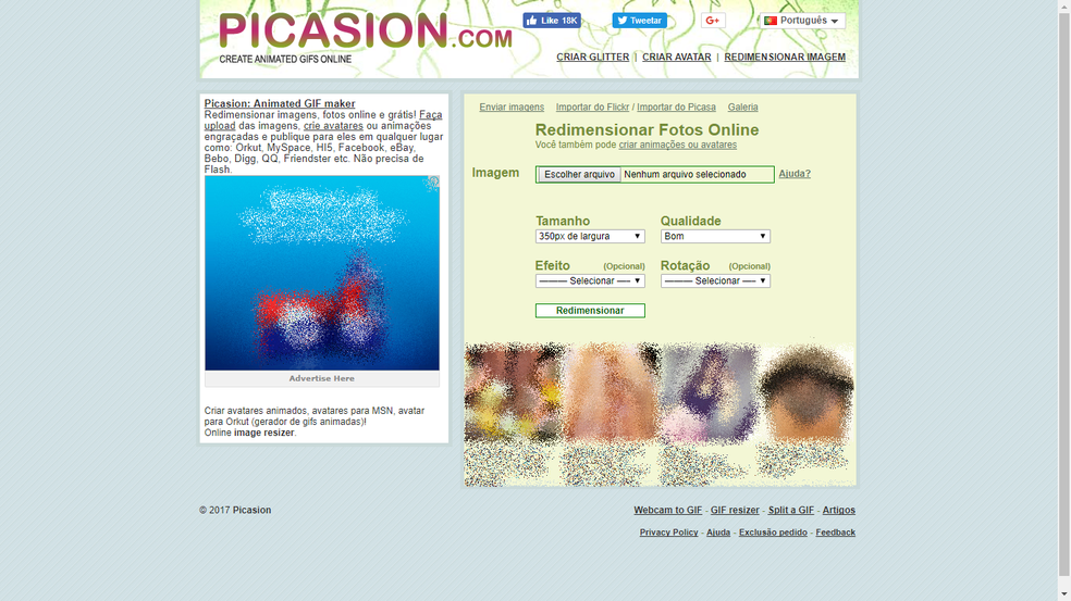 Além de redimensionar, Picasion faz edições simples (Foto: Reprodução/Bruno Soares)