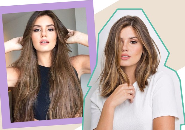 Mudança de cabelo - Camila Queiroz (Foto: Reprodução/Instagram)