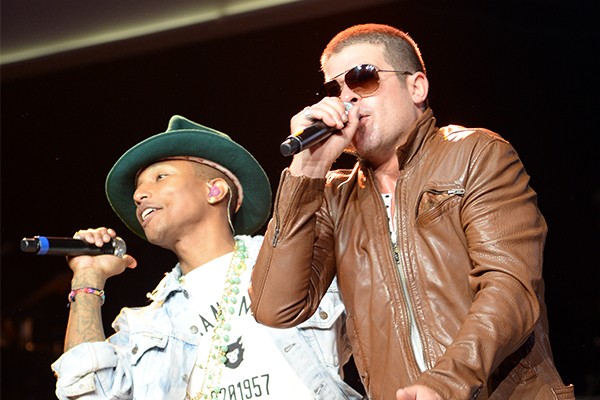 Pharrell Williams e Robin Thicke (Foto: Getty Images)