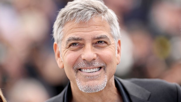 O ator norte-americano George Clooney durante o lançamento de Money Ball no Festival de Cannes (Foto: Pascal Le Segretain/Getty Images)