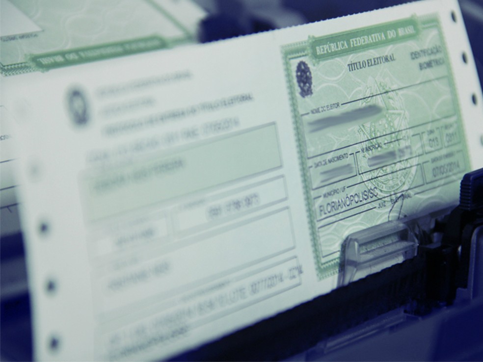 Tribunais também afirmam que a campanha do cadastramento da biometria pode ter atraído novos eleitores para cidades. — Foto: TRE-SC/Divulgação