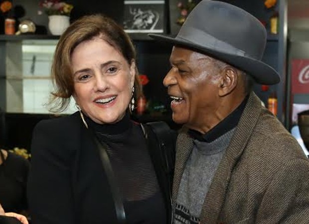Marieta Severo e Antonio Pitanga (Foto: Manuela Scarpa/Brazil News)