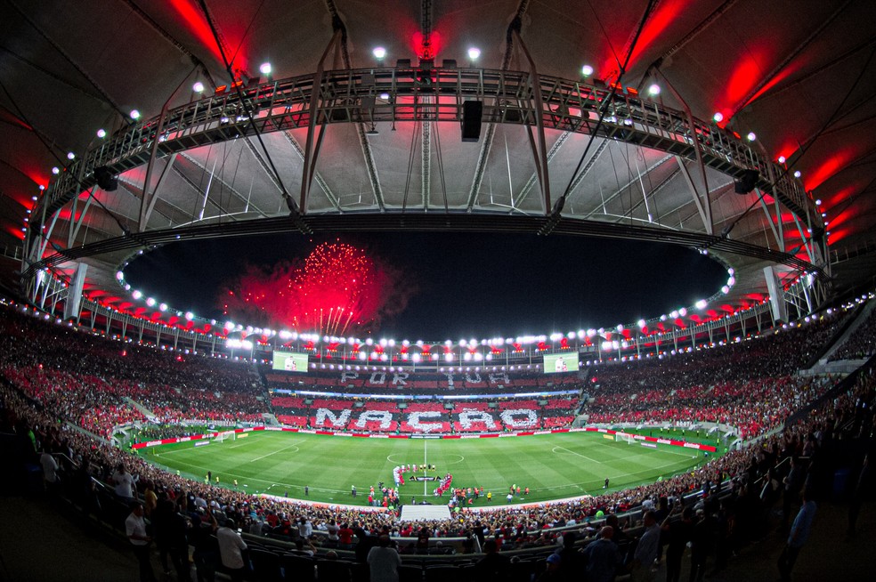 Flamengo melhora a média de público e segue tranquilo na liderança  — Foto: Foto: Paula Reis / Flamengo
