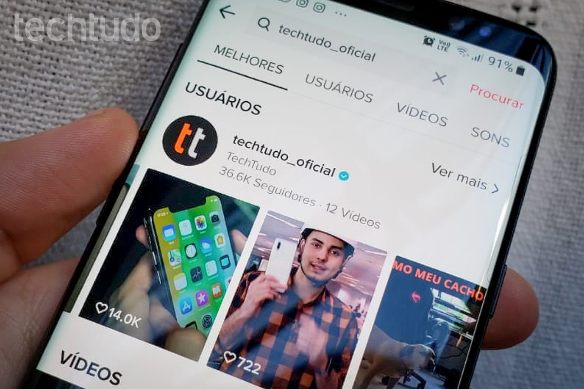 Como Ter Conta Verificada No Tiktok Tire Duvidas Sobre O Selo Azul Redes Sociais Techtudo Interfaz de usuario y gestos hawcons documents stroke icono el documento verificado simbolo de esquema. como ter conta verificada no tiktok