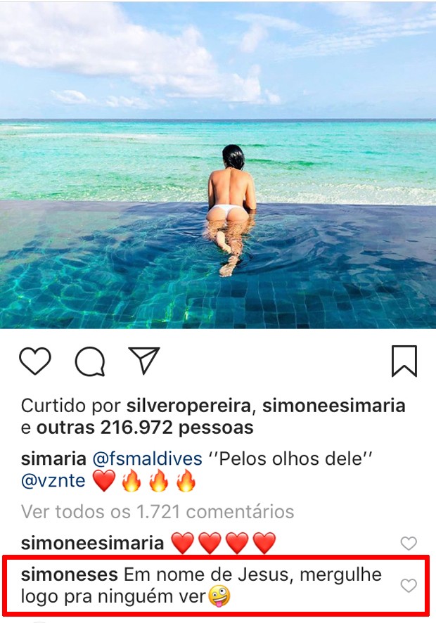 Simone brinca com a irmã, Simaria (Foto: Reprodução/Instagram)
