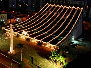 Catedral Metropolitana de Natal fica no Centro da cidade (Foto: Canindé Soares/G1)