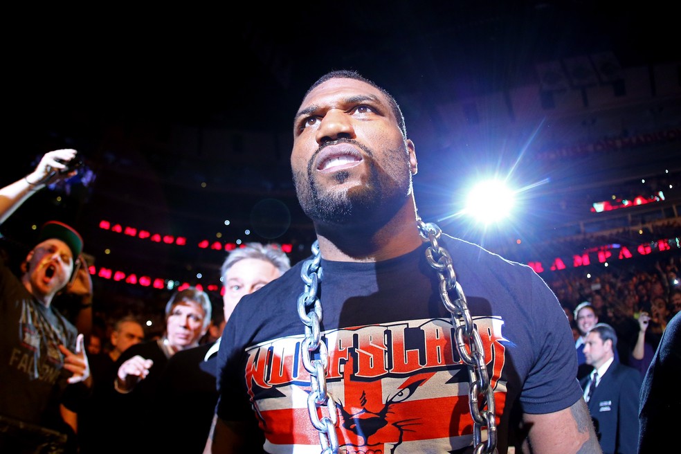 Ex-campeão do UFC, Rampage Jackson disputará o torneio dos peso-pesados do Bellator (Foto: Getty Images)