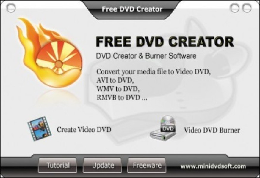 minidvdsoft dvd creator