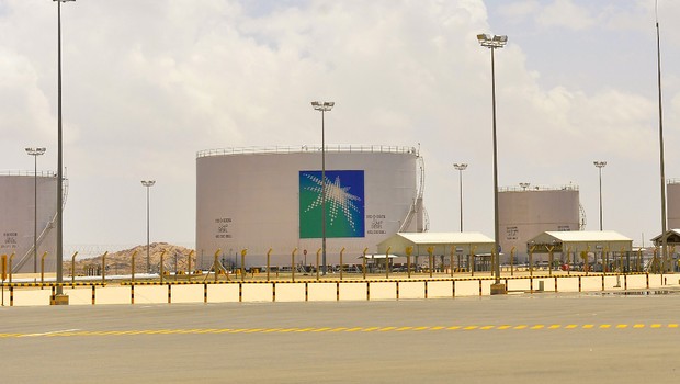 Instalação da petrolífera Saudi Aramco (Foto: Divulgação/Saudi Aramco)