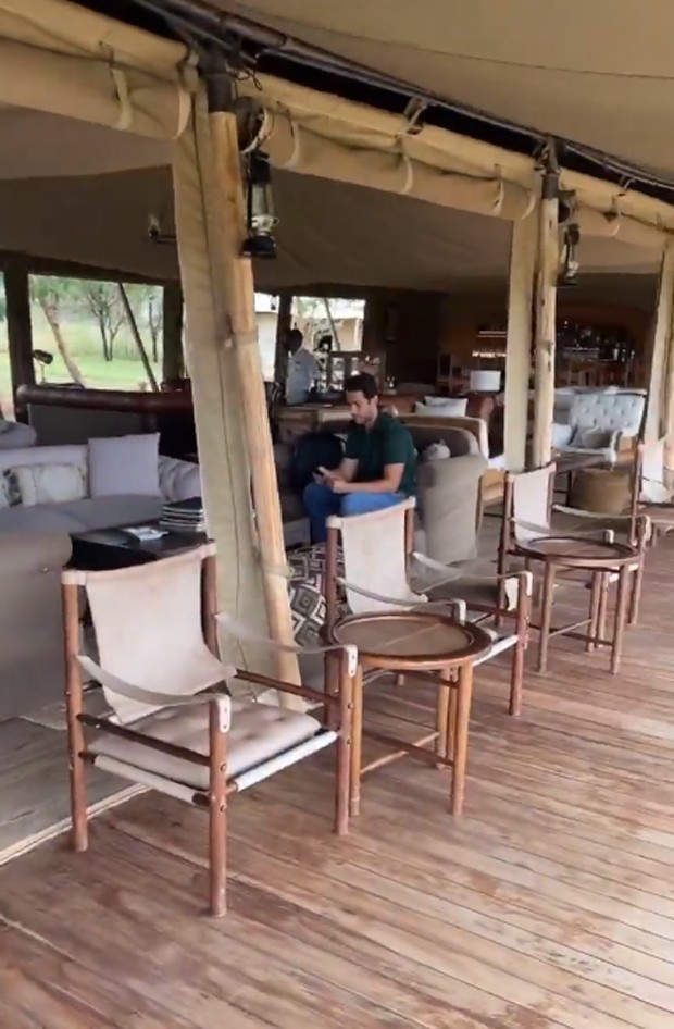 Bárbara Evans e Gustavo Theodoro se hospedam em resort de luxo na Tanzânia (Foto: Reprodução / Site Oficial One Nature Resorts)