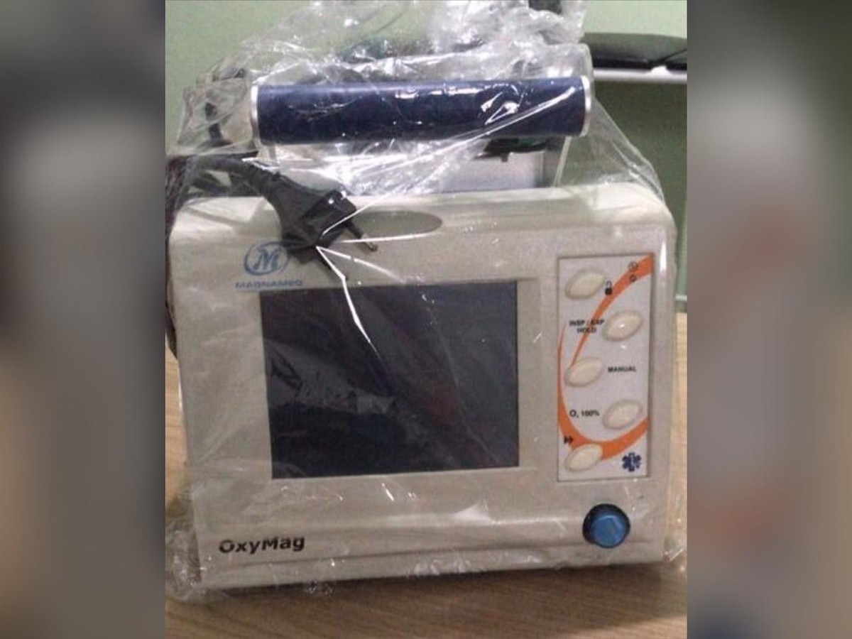Respirador furtado de ambulância em frente à UPA 24h de Santarém é