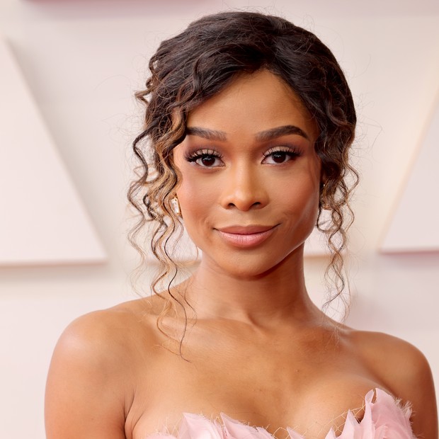 HOLLYWOOD, CALIFORNIA - MARCH 27: Zuri Hall attends the 94th Annual Academy Awards at Hollywood and Highland on March 27, 2022 in Hollywood, California. (Photo by Momodu Mansaray/Getty Images) (Foto: Getty Images)