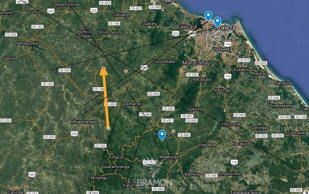 Rocha Espacial Que Atingiu O Ceara Tinha 500 Kg E Viajava A Mais De 100 Mil Km H Calculam Pesquisadores Ceara G1
