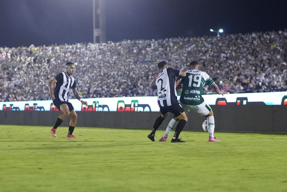 Treze e Sousa em campo pela grande final do Campeonato Paraibano de 2023 — Foto: Émerson Marvin / Sousa EC