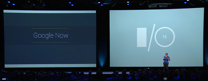 Novo Google Now é apresentado no Google I/O 2015 (Foto: Reprodução/Google)