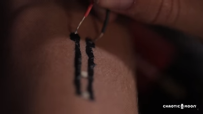 TechTats são tatuagens que colocam circuitos sobre a pele para monitorar a saúde (Foto: Divulgação)