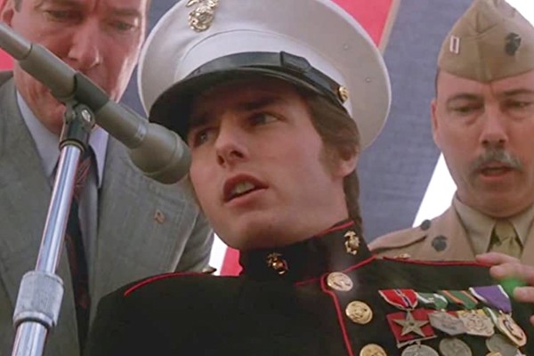 Tom Cruise no filme Nascido em 4 de Julho (1989) (Foto: Reprodução)
